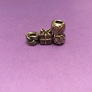 Lot of 4 Silver Pandora Charms